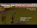 Golden Tee Great Shot on Bonnie Moor!