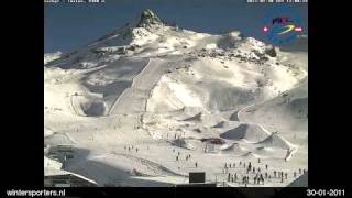 Silvretta Arena Ischgl - Samnaun Ischgl Idalp webcam time lapse 2010-2011