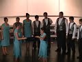 the garden city high school vocal jazz group performs the boy from new york city at their latest concert