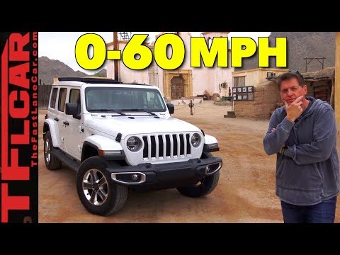 How Fast Is The New 2018 Jeep Wrangler JL?