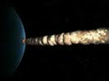Asteroid - crash on planet Earth