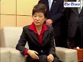 박근혜전대표 호주 뉴질랜드 방문출국전 공항에서 기자간담회