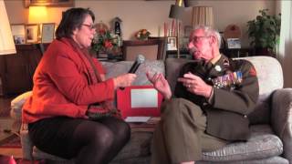 Een ontwapenende militair