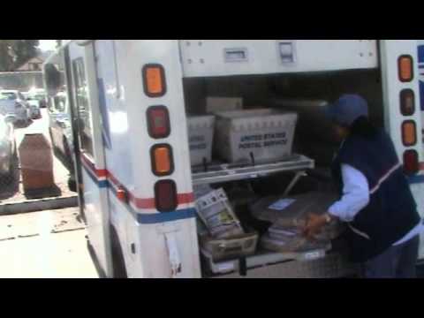 how to drive a usps truck
