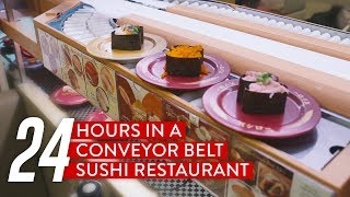 24 Hours In A Conveyor Belt Sushi Restaurant: Sushiro
