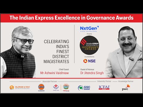The Indian Express Excellence In Governance Awards | Ashwini Vaishnaw | #EIGAwards