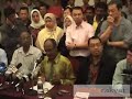 Press Conference for Anwar Ibrahim - 2AM 29/06/2008 Press Conference for Anwar Ibrahim - 2AM 29/06/2008