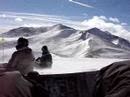 Snowboarding on top of Brekenridge. Crazy wind.