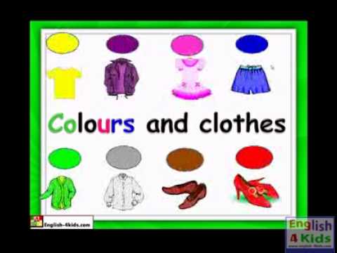 wearing - Please visit to http://english4room.info .You have a lot of funny Lessons for Your Kids to learn English. Lesson 27 : -- Clothes -- What are you wearing toda...