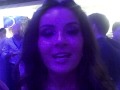 Aysel from Azerbaijan after show party reaction Moscow 2009