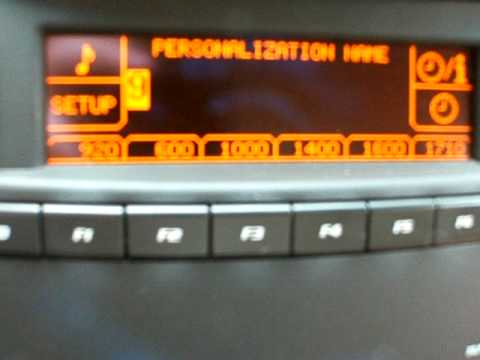 “How-To ” 2003-2007 Cadillac CTS Personalization Name Feature Classic Cadillac of Atlanta