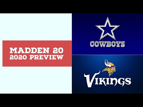 2020 Week 11 Preview - Dallas Cowboys vs Minnesota Vikings - Simulation Nation