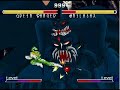 the green ranger takes on the final boss of the full mugen game: majin bastard

anslasax: he is a bit like apocalypse  only except he has more damaging attacks, an electroball from his face 
nothing much to say. i've just 