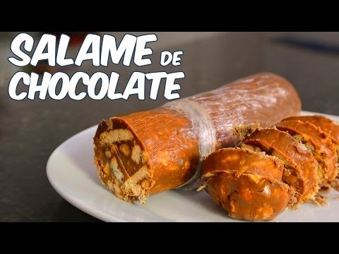 caseiro; - Aprenda como fazer um delicioso salame de chocolate caseiro! Palha italiana de cemitério: http://goo.gl/fBD7wn Receita fácil do brigadeiro de micro-ondas: ht...