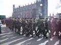 irish army on parade in dundalk ireland (27/3/2008)