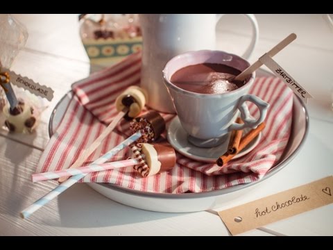 Rezept: Trinkschokolade am Stiel von Dr Oetker