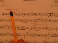 5 級小提琴考試曲目B:3 Sicilienne  樂譜討論測試.不知這樣解釋對大家有沒有幫助?