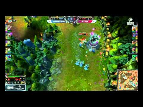 lol - LOL Champions Summer 2014 SKT T1 K vs. SAMSUNG White_R8 2014.07.23 Thanks for watching subscribe & comment Facebook - http://www.facebook.com/ongamenetTV.