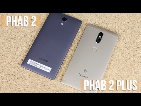 พรีวิว Lenovo Phab 2 และ Lenovo Phab 2 Plus มือถือจอใหญ่ 6.4 นิ้ว กล้องคู่ ราคาเริ่มต้น 7,990 บาท