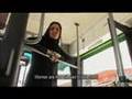 Women and Men on the bus - Driving through Tehran