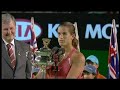 マリア シャラポワ Vs Vera Zvonareva 全豪オープン 2007 1／9