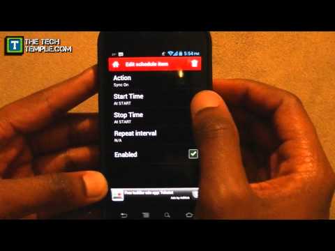 how to turn sync on android jelly bean