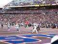 Buffalo Bills Brian Moorman has great punt