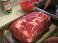 Pork Roast Cajun Style Pt. 1 of 2