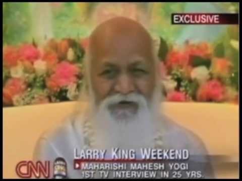 Maharishi e Larry King 4/5