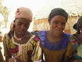 Fulani Girls singing to the audience of BenYa, Joel Neuberg, M'Kwaje and me, Sandy Leeder, taking the video. March 2006 Ruga Guecheme, Dogon Deutchi, Niger, West Africa