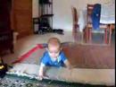 SamCrawling in our living room SamCrawling in our living room