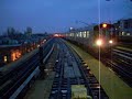 MTA NYC Subway R160B Q Train Via the Brighton EL MTA NYC Subway R160B Q Train Via the Brighton EL