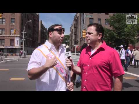 Bronx Puerto Rican Day Parade 2012 (Part 3) Latino Comedian Mark Viera  Mike Robles Latino Comedy