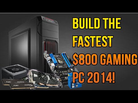 BUILD THE FASTEST $800 GAMING PC JULY 2014! i5 4690k, R9 280x