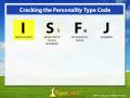 ISFJ Cracking the Personality Type Code