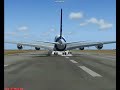 A380 landing in Malta