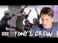 Tony Hawk, Andy Macdonald and Mitchie  Brusco Skate Venice Beach - Tony's Crew