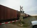 Two trains going opposite direction