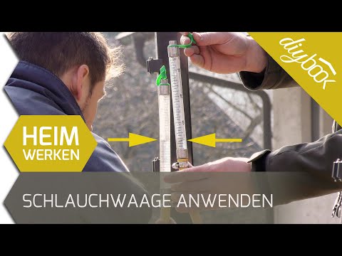 Schlauchwaage richtig anwenden