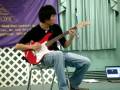 Orson Playing Guitar.