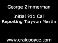 George Zimmerman Trayvon Martin 911 Call - YouTube