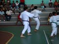 Exame de faixa para marrom kata heian yodan