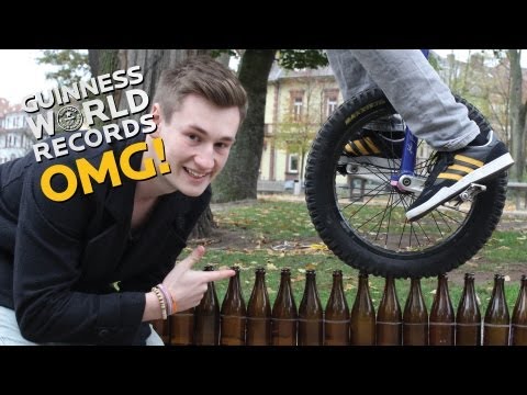 Beer Bottle Unicycle Record Holder // On The Road (Ep19)