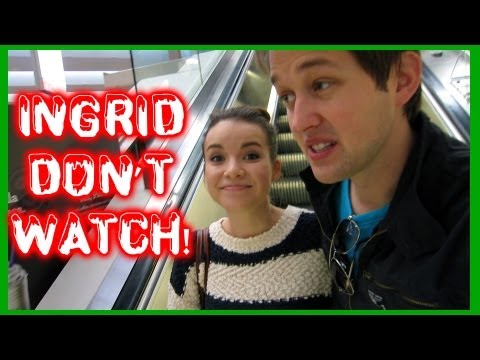 INGRID - Previous vlog! http://youtu.be/tb3Xz7c9y7A Watch Ingrid get me presents! http://youtu.be/jbvOt3HUg3g Our t-shirts: http://districtlines.com/luke-and-ingrid (...