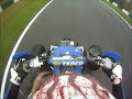 1st Race at Cadwell Park supermoto track filmed on a GoPro HD Hero. From the last Round of the British Supermoto Championship 2011 onboard with Justin Reid on his CT400 Banshee. Lost the back brake about half way through, hence the little off road excursion!