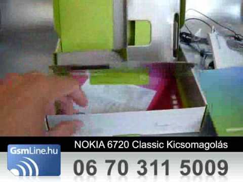 Nokia 6720 Classic teszt vide�