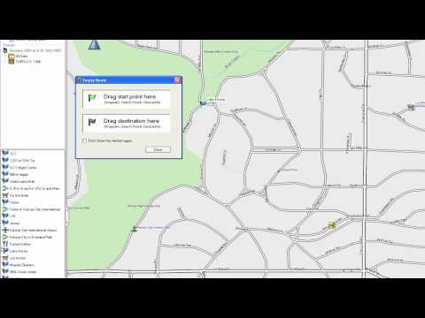 Garmin BaseCamp for PC: Routes