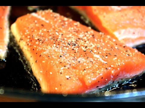 how to properly net a salmon