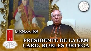 Mensaje de bienvenida a Papa Francisco