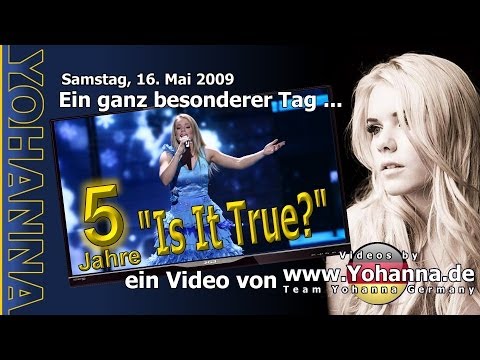 Yohanna “Is It True?” – zum fünften Jahrestag eines hinreißenden Auftritts